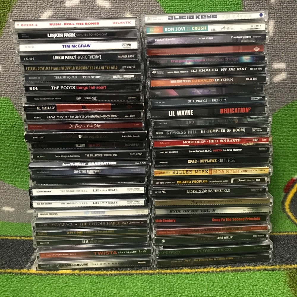 CD’s Bundle: Hip Hop Rap 90’s-2000s